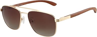 Aviator Wood Polarized Sunglasses for Men 100% UV Protection Fishing Driving Golf