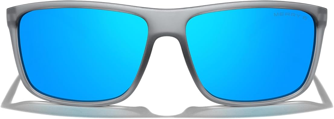 Rectangular Polarized Sports Sunglasses for Men Women Cycling Driving Fishing UV400 Protection
