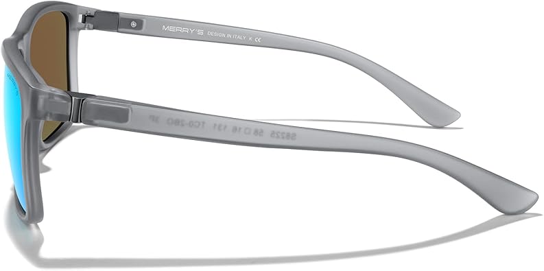 Rectangular Polarized Sports Sunglasses for Men Women Cycling Driving Fishing UV400 Protection