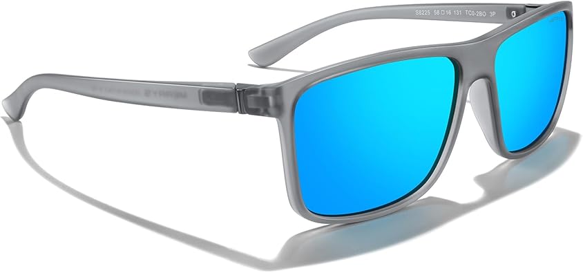 Rectangular Polarized Sports Sunglasses for Men Women Cycling Driving Fishing UV400 Protection
