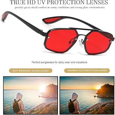 Fashion Vintage Sunglasses for Men Retro Sunglasses 100% UV protection